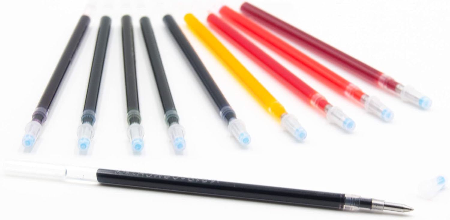 LEGO Star Wars – Bolígrafo de gel con sable de luz, paquete de 4 con 10 recambios de tinta