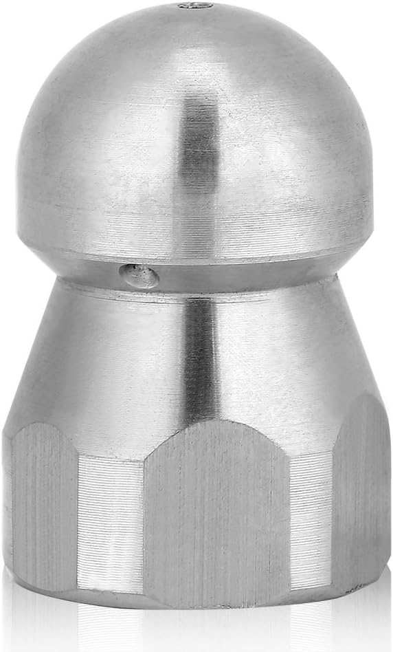 Yosoo Health Gear – Boquilla de drenaje de 38 pulgadas, boquilla de chorro de agua, limpiador de línea de drenaje de alta presión, boquilla de