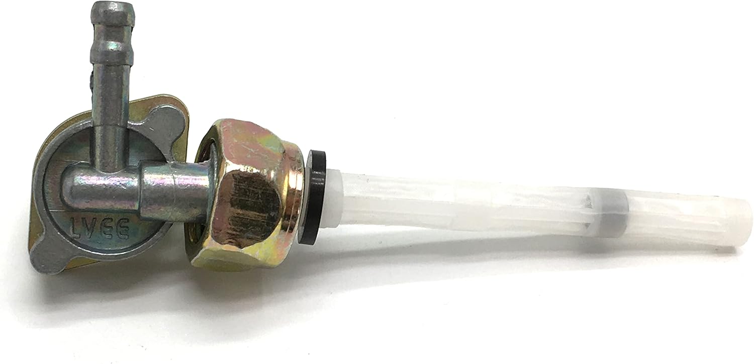 Fuel Cock – Interruptor de gasolina de 0.551 in x 0.039 pulgadas compatible con Honda 16950-GF6-015 16950-163-035 con 50cc 70cc 90cc 110cc 125cc