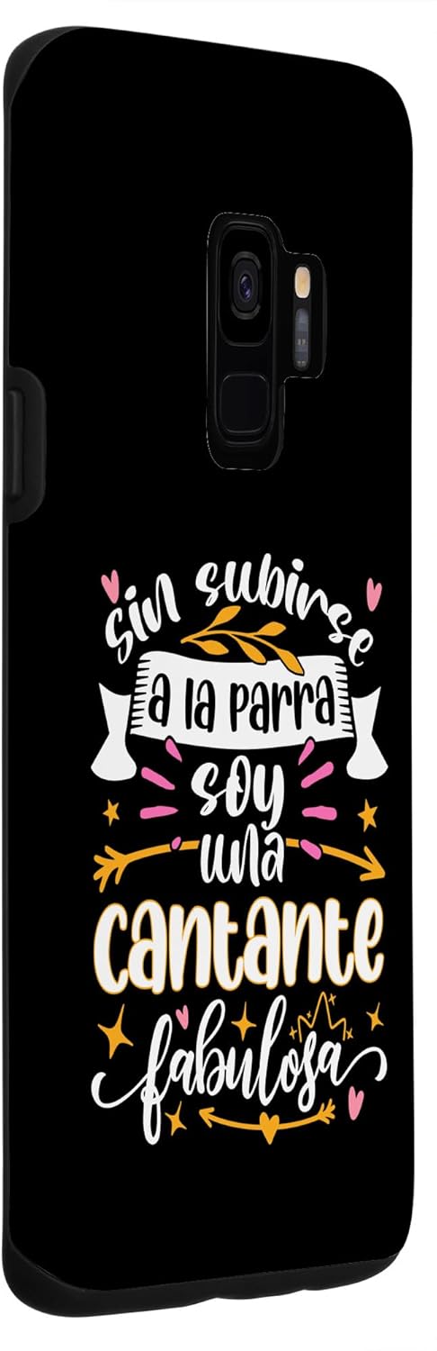 Funda para Galaxy S9 Una Cantante Fabulosa Divertida Mujer Regalos Música