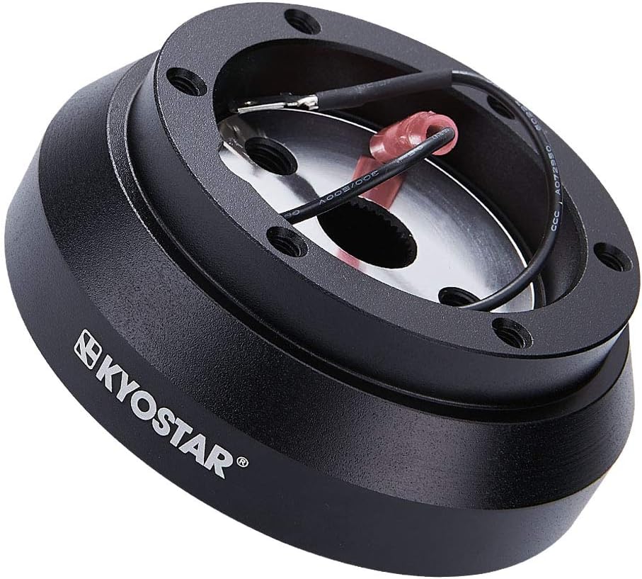 Kyostar – Manubrio 100% de fibra de carbono real con kit de masa, adaptador de cubo de liberación rápida