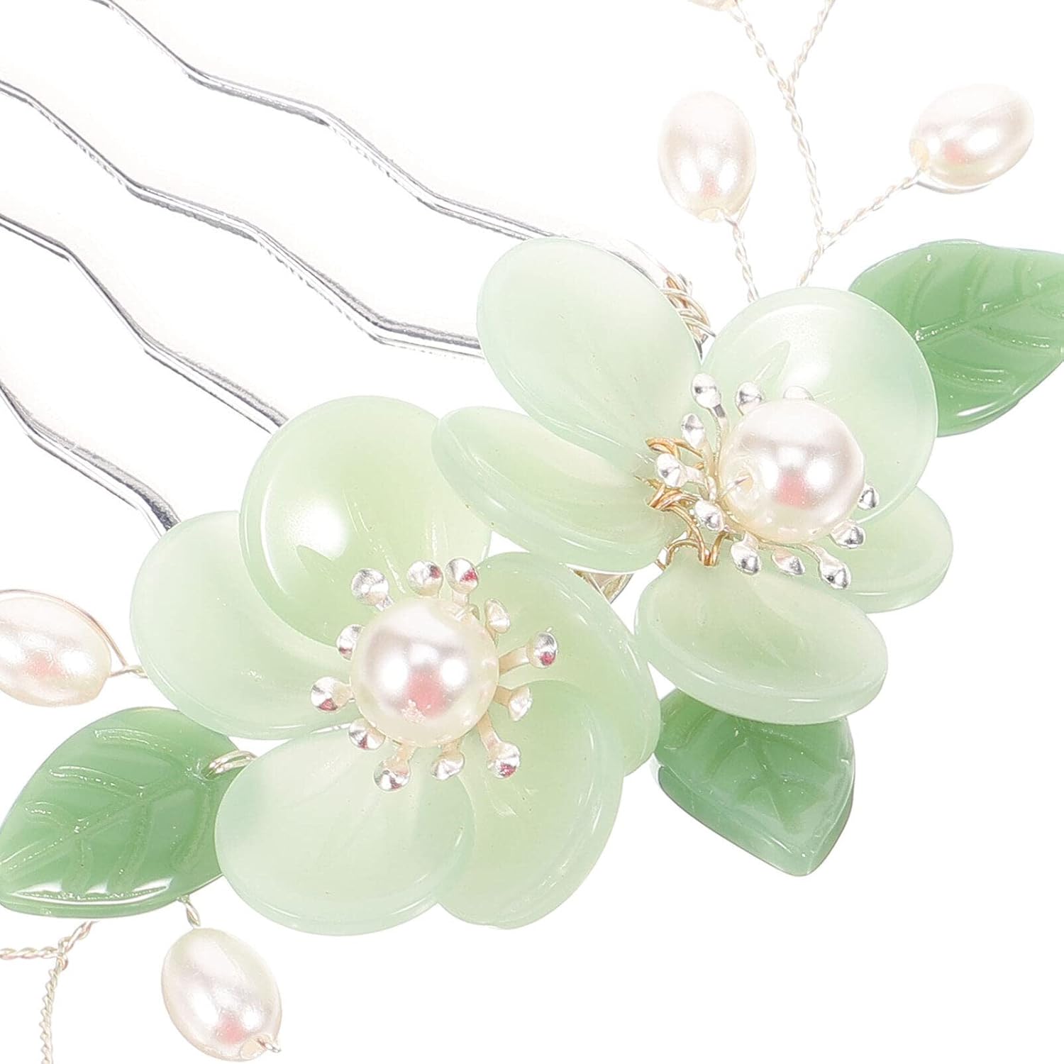 Hanfu – Palillos de pelo chinos, horquilla decorativa de jade, horquilla decorativa para el cabello, horquilla de pelo antigua, palillos Hanfu para