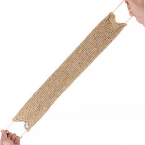 Beavorty Esponja de limpieza de barra de baño Esponja corporal Esponja de baño para cuerpo Mango extra largo Cepillo de espalda de lufa Correa de Beavorty Esponja de limpieza de barra de baño Esponja corporal Esponja de baño para cuerpo Mango extra largo Cepillo de espalda de lufa Correa de