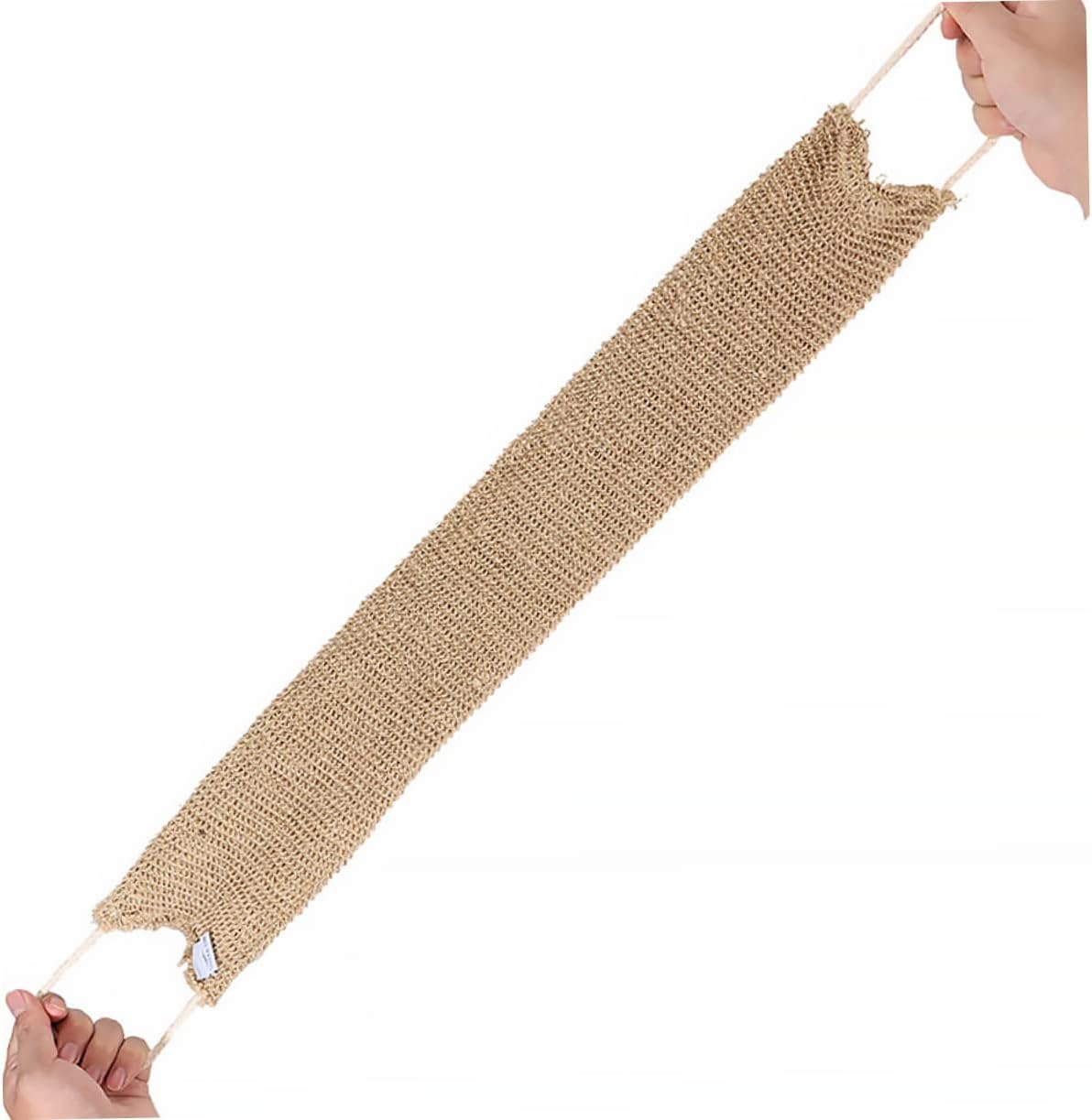 Beavorty Esponja de limpieza de barra de baño Esponja corporal Esponja de baño para cuerpo Mango extra largo Cepillo de espalda de lufa Correa de
