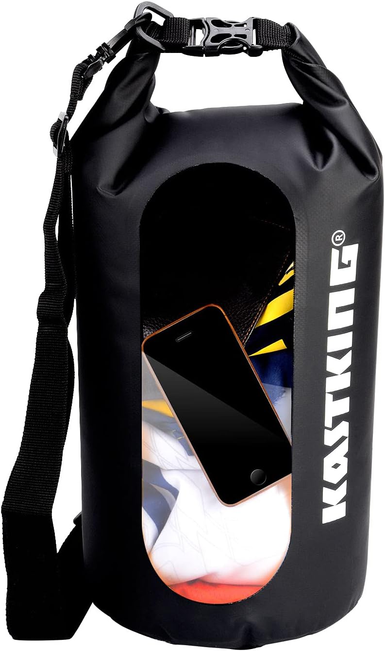 KastKing Bolsas secas, bolsas de almacenamiento 100% impermeables, construcción de grado militar para natación, kayak, canotaje, senderismo,