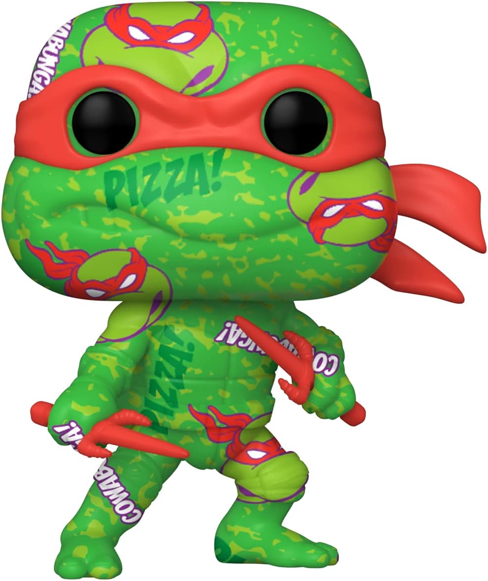 Raphael Artist Series Teenage Mutant Ninja Turtles Funko Pop! Figura de vinilo con protector Pop! Exclusivo