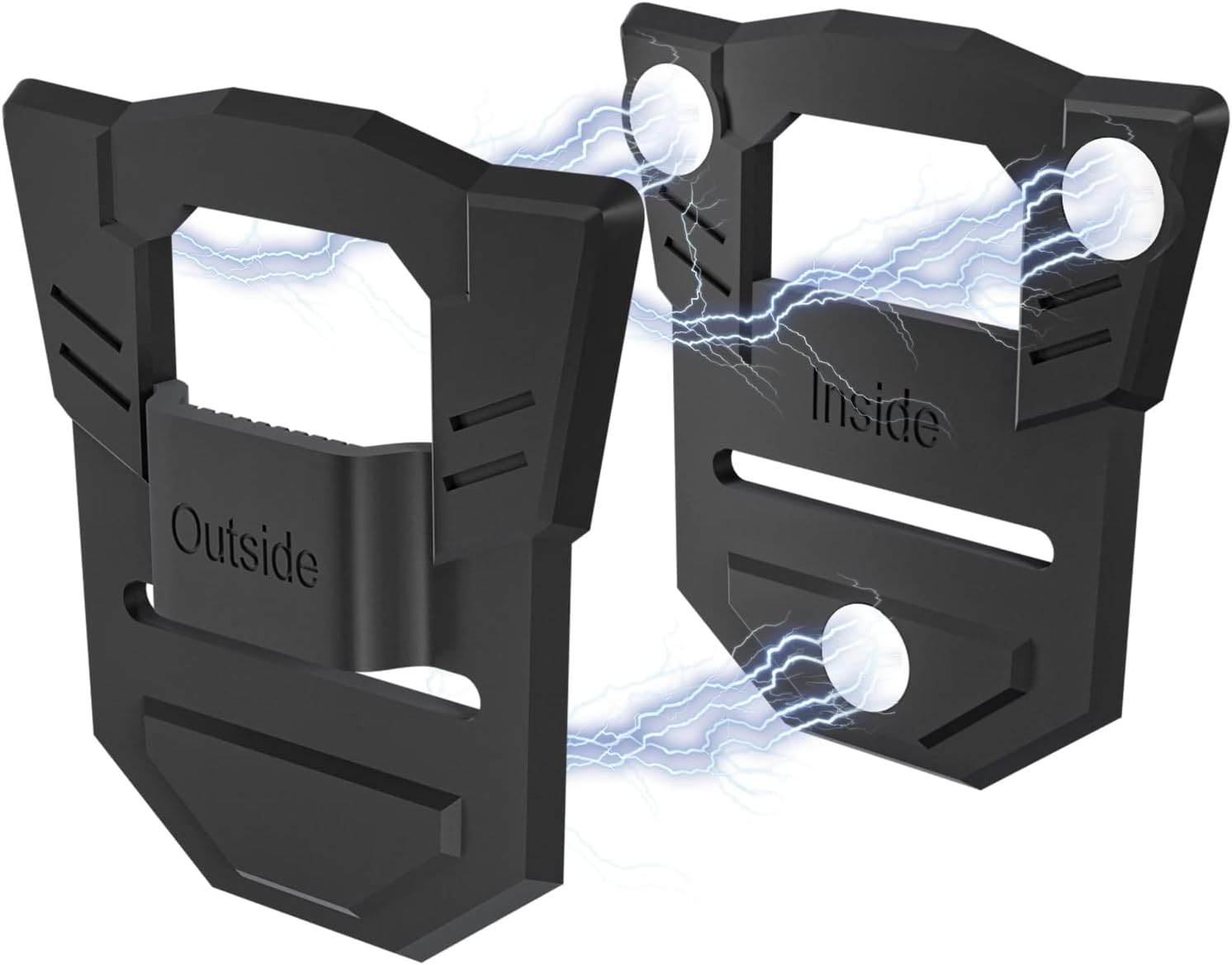 RUKUHOT Soporte de cámara corporal, soportes universales para cámara y abrazaderas para todos los modelos de cámara de policía, soporte de cámara