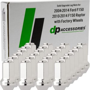 DPAccessories Tuercas de llanta cromadas para Ford F150 2004-2014 – Tuercas de llanta OEM F150 – Tuercas de llanta cromadas para Ford F150 – Tuercas DPAccessories Tuercas de llanta cromadas para Ford F150 2004-2014 – Tuercas de llanta OEM F150 – Tuercas de llanta cromadas para Ford F150 – Tuercas