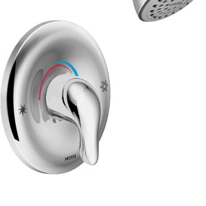 Moen L2353EP Chateau – Grifo para bañera y ducha Posi-Temp, con válvula incluida, cromado Moen L2353EP Chateau – Grifo para bañera y ducha Posi-Temp, con válvula incluida, cromado