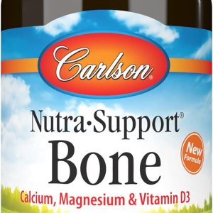 Carlson – Nutra-Support Hueso, calcio, magnesio y vitamina D3, salud ósea, absorción de calcio y bienestar óptimo, 180 cápsulas blandas Carlson – Nutra-Support Hueso, calcio, magnesio y vitamina D3, salud ósea, absorción de calcio y bienestar óptimo, 180 cápsulas blandas
