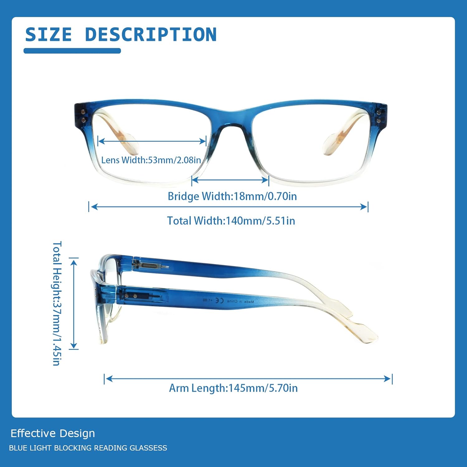 JOSCHOO Paquete de 5 lentes de lectura con bloqueo de luz azul, antifatiga ocular, lentes de lectura para computadora para mujeres y hombres