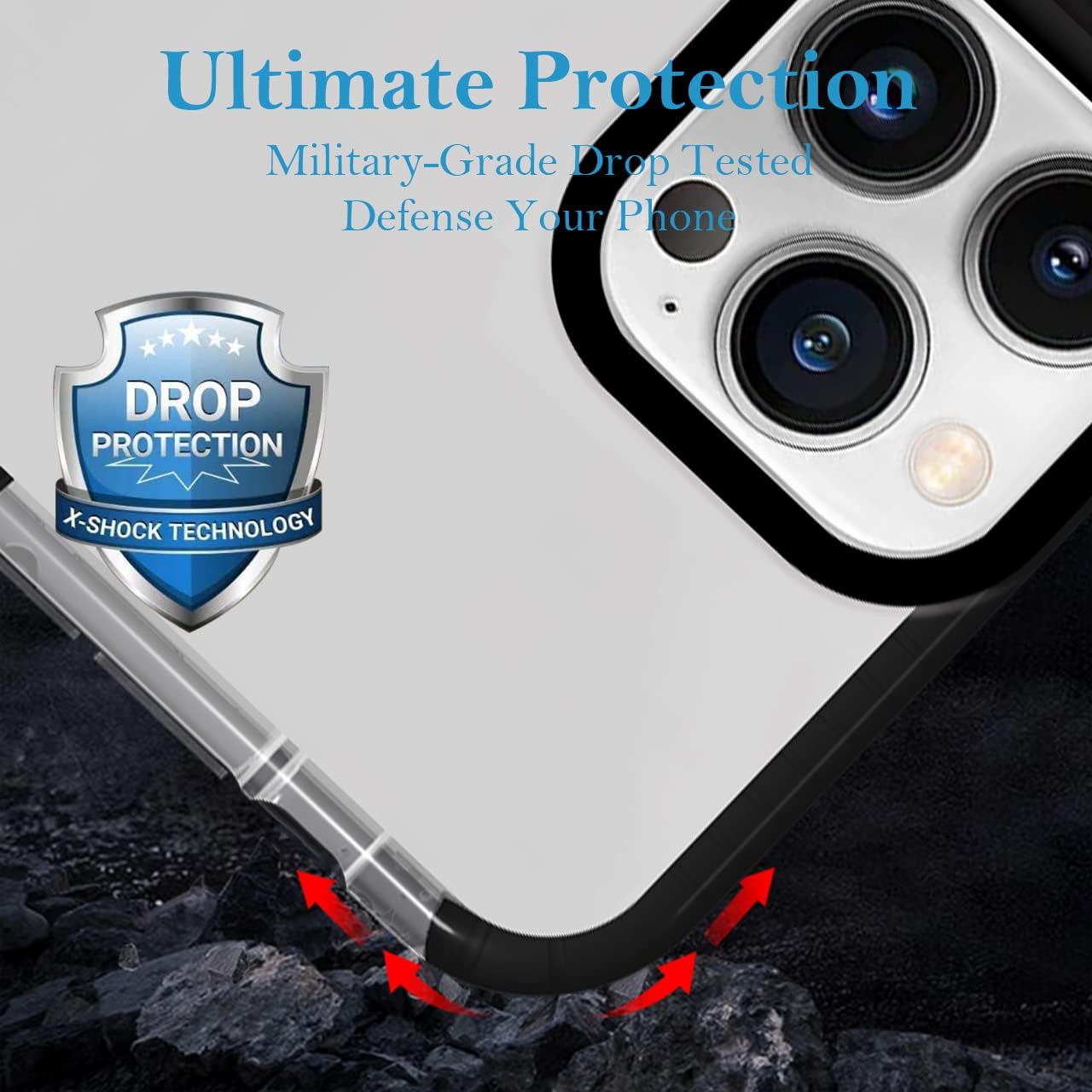 Funda de teléfono personalizada para iPhone 15 Pro Max con foto personalizada con nombre de anime, resistente a los golpes, funda protectora de TPU