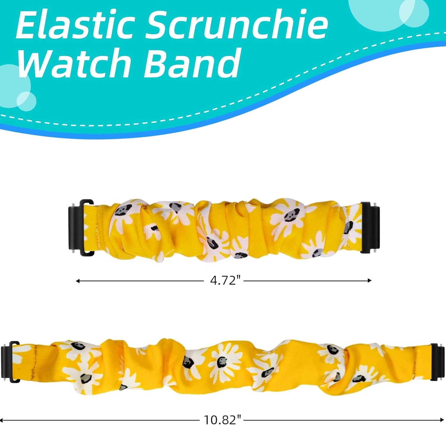 NewJourney Correa elástica para reloj Gizmo, bonita correa de tela elástica para repuesto de correa de reloj Gizmo, pulsera compatible con Gizmo