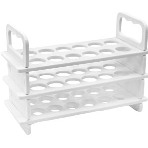 Estante para tubos de ensayo – Capacidad de 0.709 in x 12 tubos – Plástico de polipropileno – Autoclavable – Eisco Labs Estante para tubos de ensayo – Capacidad de 0.709 in x 12 tubos – Plástico de polipropileno – Autoclavable – Eisco Labs