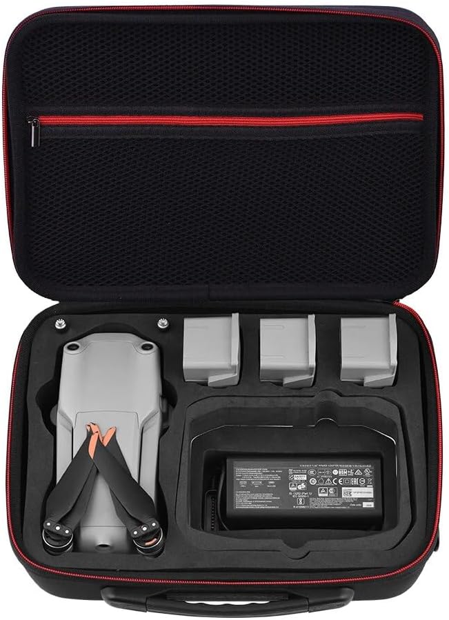 BRDRC Bolsa de almacenamiento para DJI Air 22S Drone RC-N1RC con control remoto de pantalla Bolsa de hombro Bolsa de viaje Accesorios