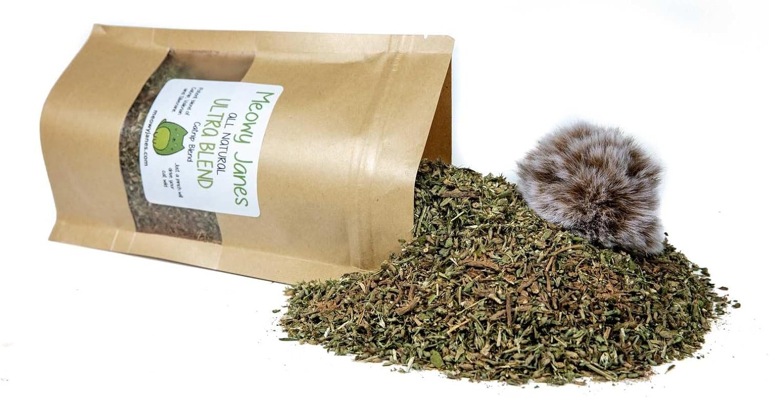 Ultra Blend with Toy – Mezcla natural de hierba gatera, polvo de vid de plata y raíz de valeriana (bolsa de 4.0 onzas)