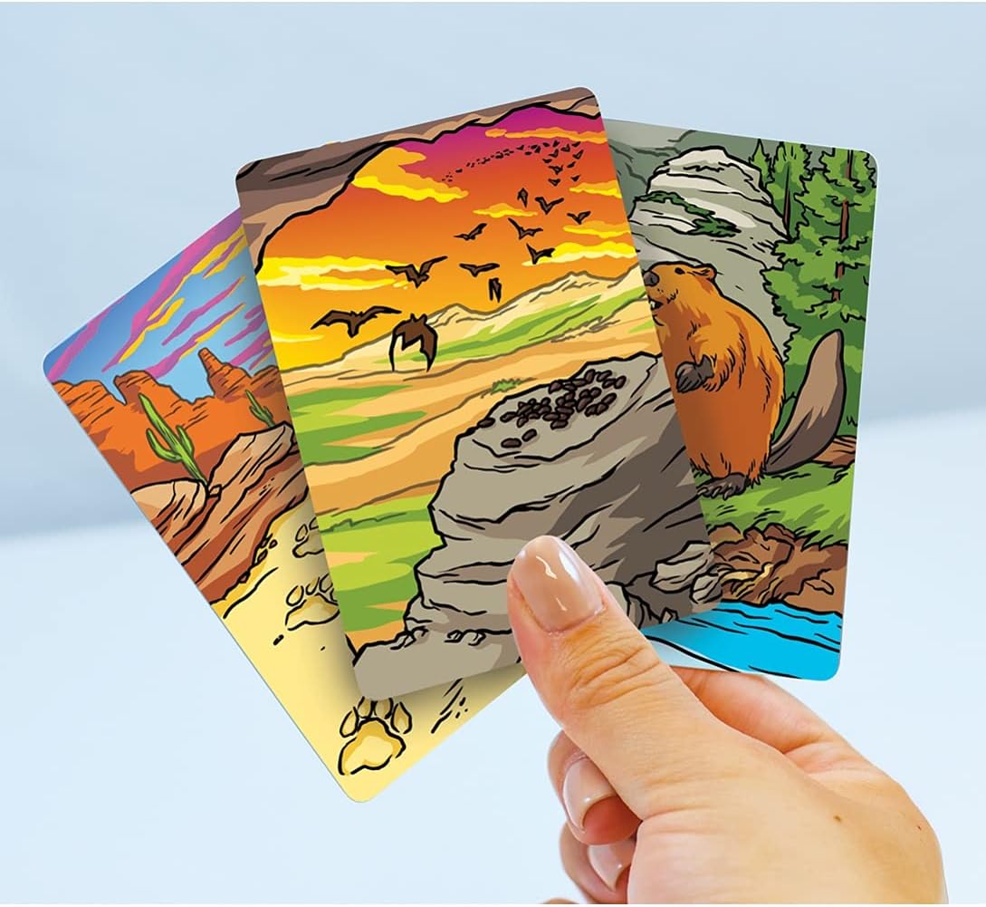MasterPieces Juegos con licencia para niños – Jr Ranger – Poop Tracks Kids Juegos de cartas para niños y familia, para reír y aprender mediano