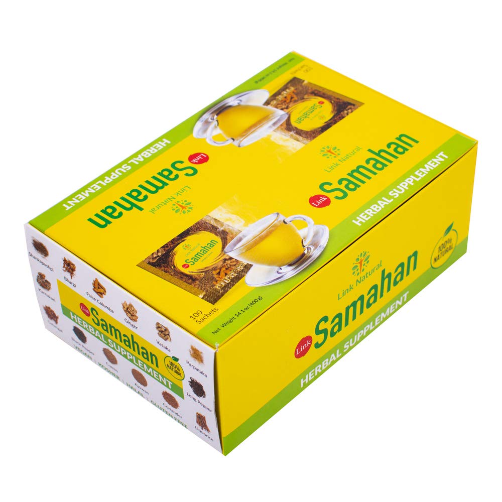 Link 14 Herbs Samahan – Té con jengibre (100 bolsas)