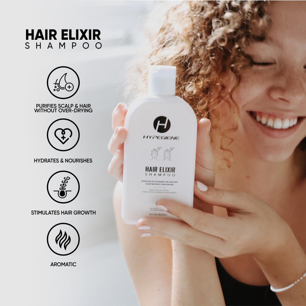 Champú All Natural  Jabón hidratante para el cabello, vegano, sin parabenos, champú sin sulfato  Cúrcuma y extracto de algas rojas para todo tipo de