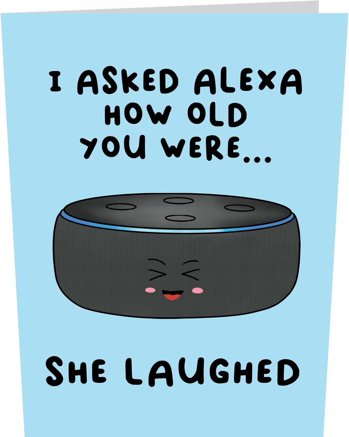 CENTRAL 23 Tarjeta desplegable de Alexa  Tarjetas de cumpleaños desplegables para hombres y mujeres  Tarjetas de felicitación 3D para mamá, papá,