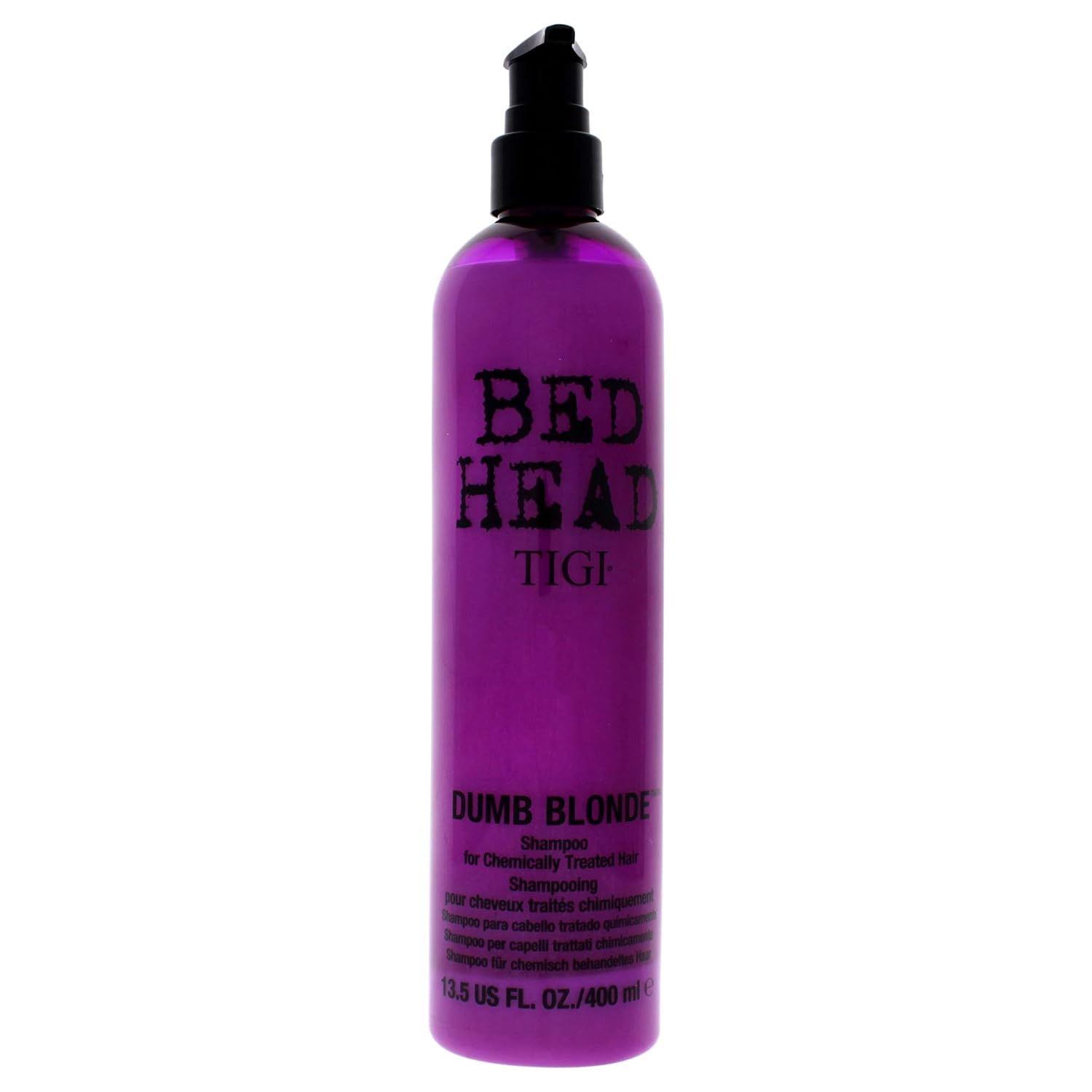 TIGI Bed Head Dumb Blonde Champú, 13.5 onzas líquidas