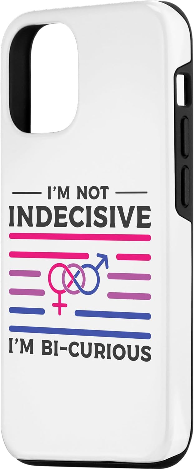 iPhone 1212 Pro Bi Orgullo Sexual Bisexual Gay LGBTQ Lesbianas Rainbow Queer Caso