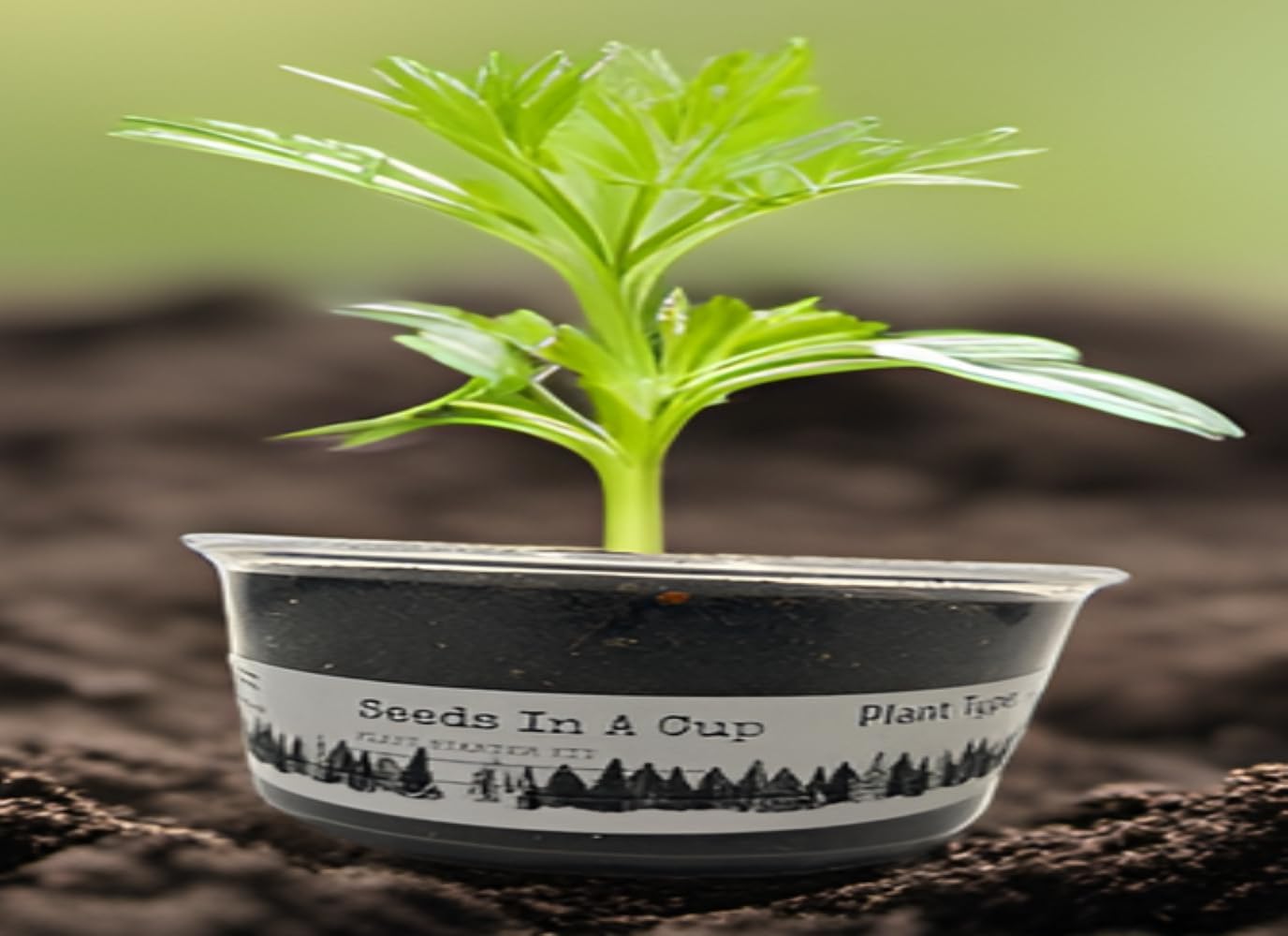 Semillas en una taza – Kit de cultivo de plantas (Tomato)