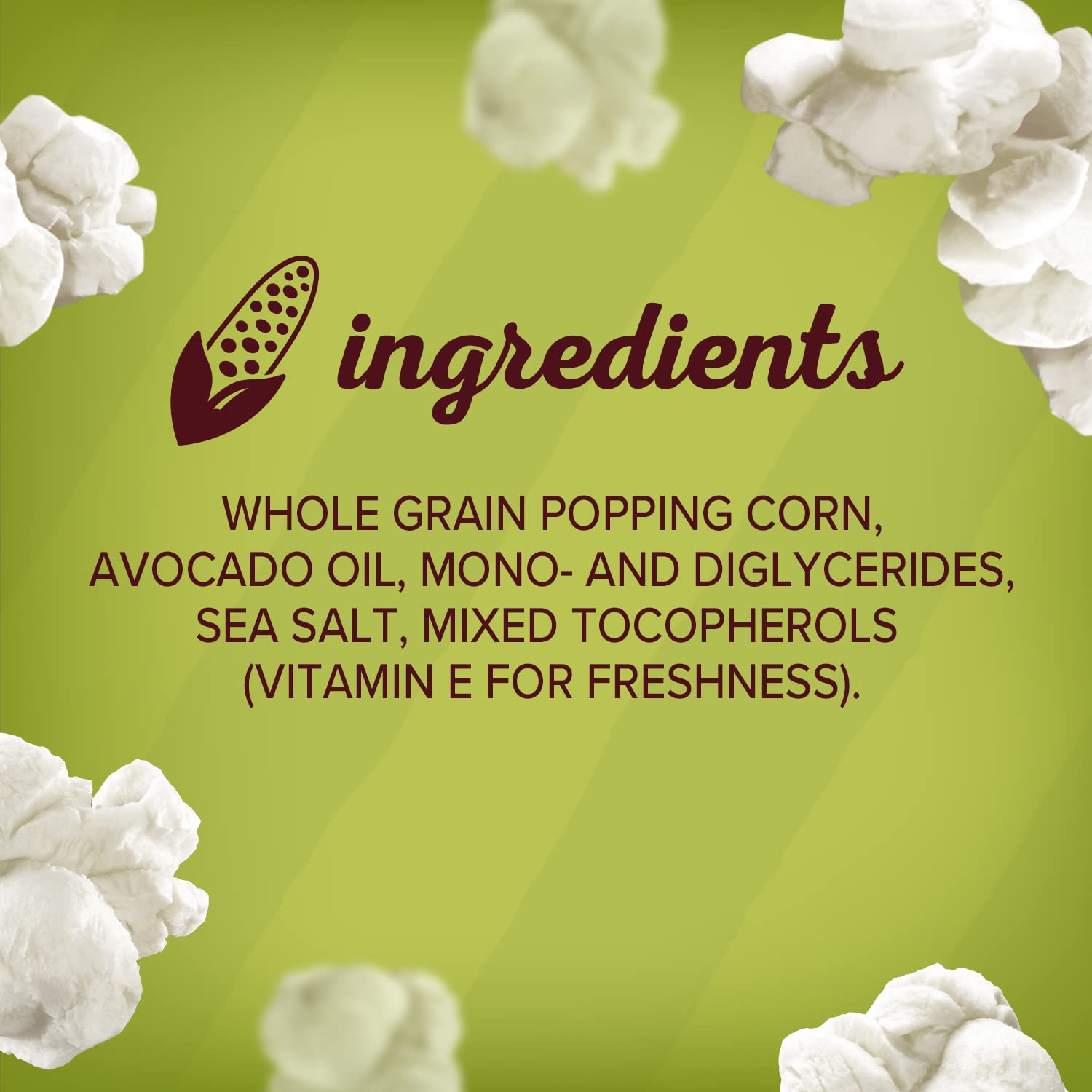 Orville Redenbacher’s – Palomitas de maíz para microondas con aceite de aguacate y sal marina, 6unidades, bolsas de 2.71onzas Bolsas