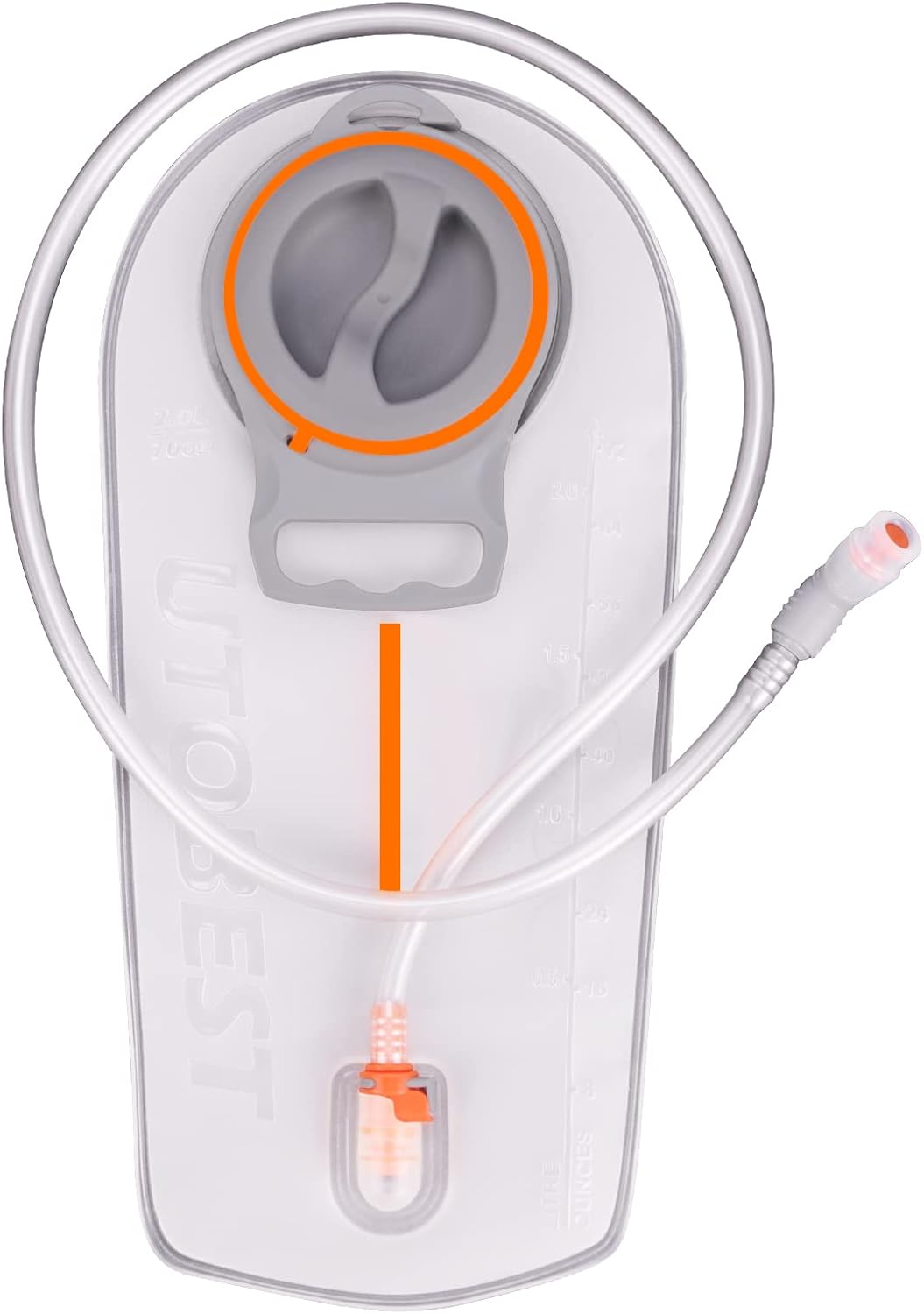 UTOBEST Water Bladder,Hydration Bladder 2L 3L,TPU BPA Free Leak-Proof Water Bladder for Hiking Backpack,Water Reservoir Wide Opening for Running
