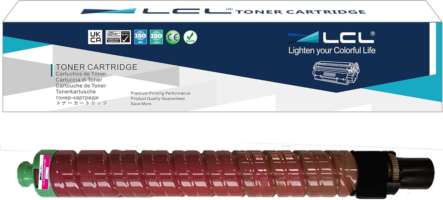 LCL Cartucho de tóner de repuesto compatible para Ricoh 841649 841737 MP C3002 MP C3502 MPC3002 MPC3502 alto rendimiento Aficio MP C3002 MP C3502