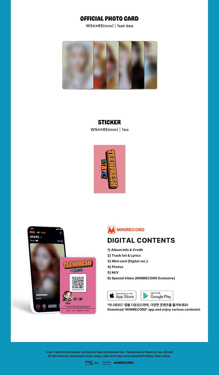 STAYC – TEENFRESH Plataforma ver