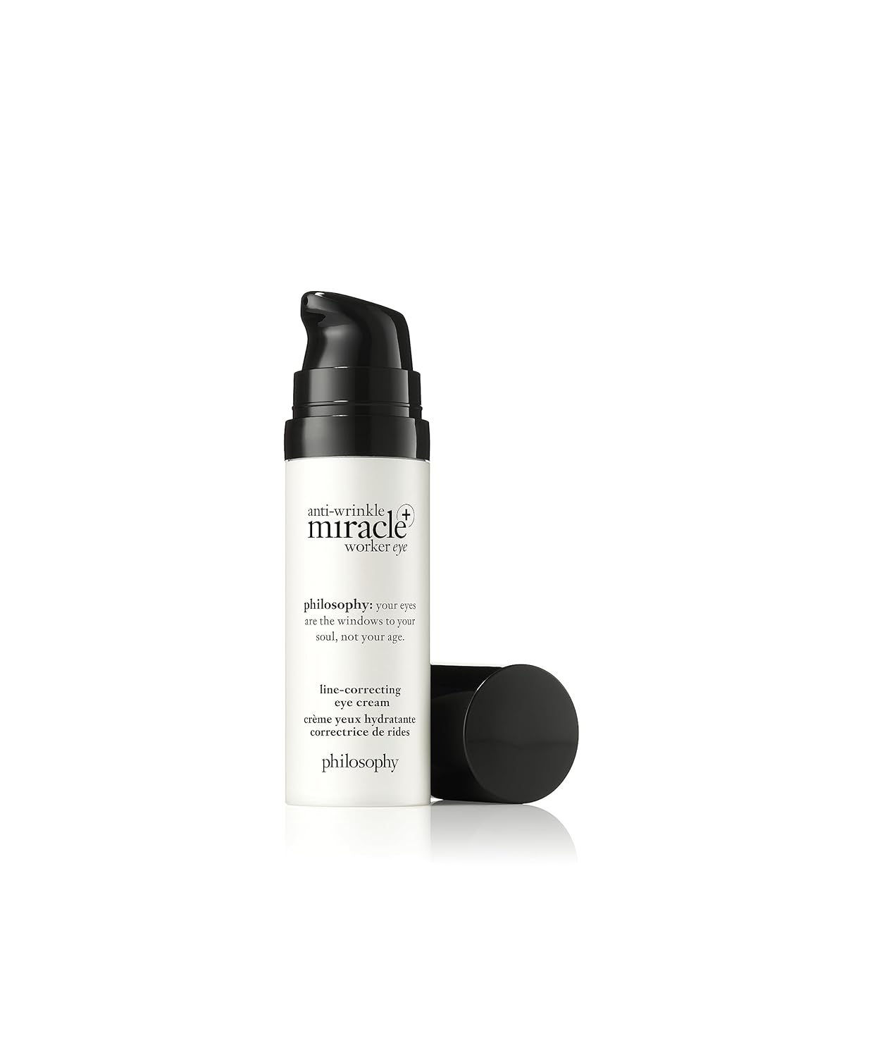 philosophy antiarrugas milagro trabajador – crema para ojos, 0.5 oz