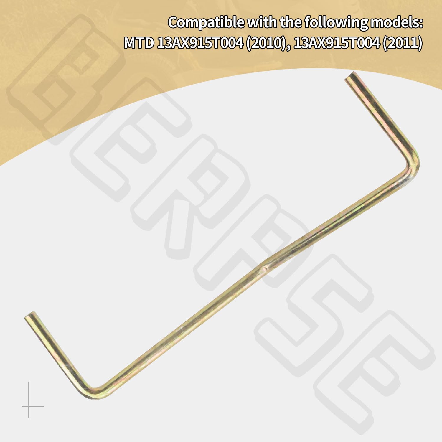 747-05011 – Barra de sujeción de cinturón para tractor de césped compatible con MTD Craftsman Troy-Bilt Lawn Tractor, compatible con modelos