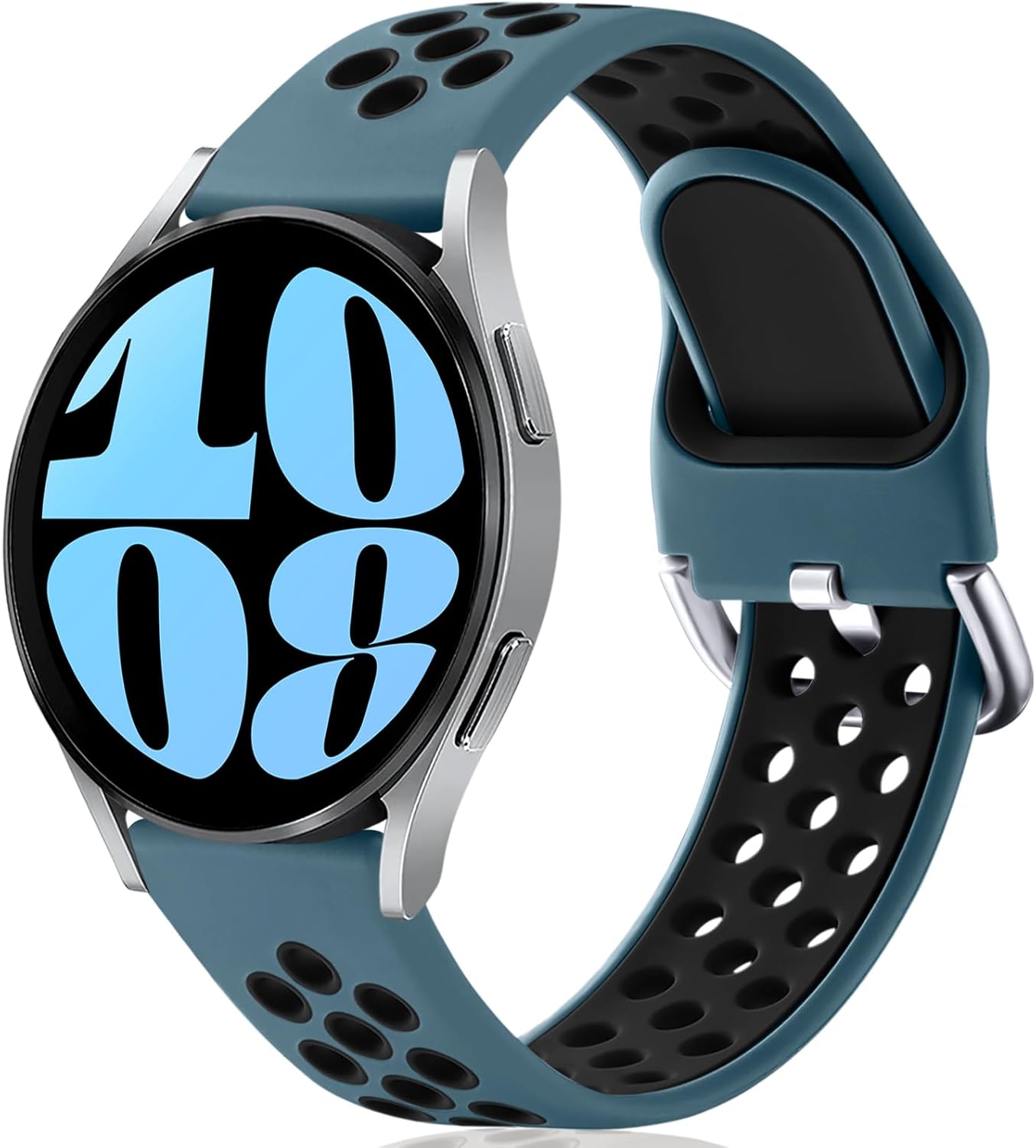 Lerobo Correas compatibles con Samsung Watch 7, correas Galaxy Watch 6, Galaxy Watch 5 Watch 4 5 Pro 4 6 Classic Active 2, correas de reloj de 1.575