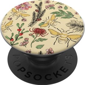 Plantas Naturaleza Flores Hojas Florales Colmena Abeja Panal PopSockets PopSockets PopGrip Agarre intercambiable para teléfonos y tabletas Plantas Naturaleza Flores Hojas Florales Colmena Abeja Panal PopSockets PopSockets PopGrip Agarre intercambiable para teléfonos y tabletas