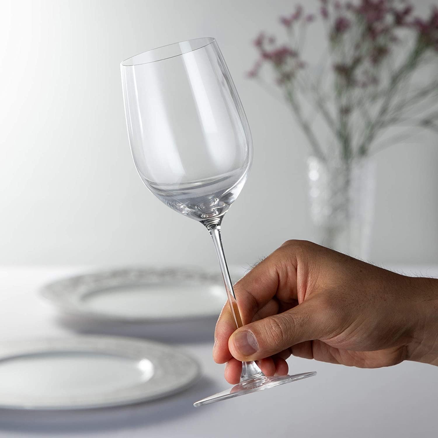 Riedel Veritas ViognierChardonnay – Juego de 2 copas de vino de cristal grabadas personalizadas de 13.05 onzas para Chardonnay, Pinot Grigio,