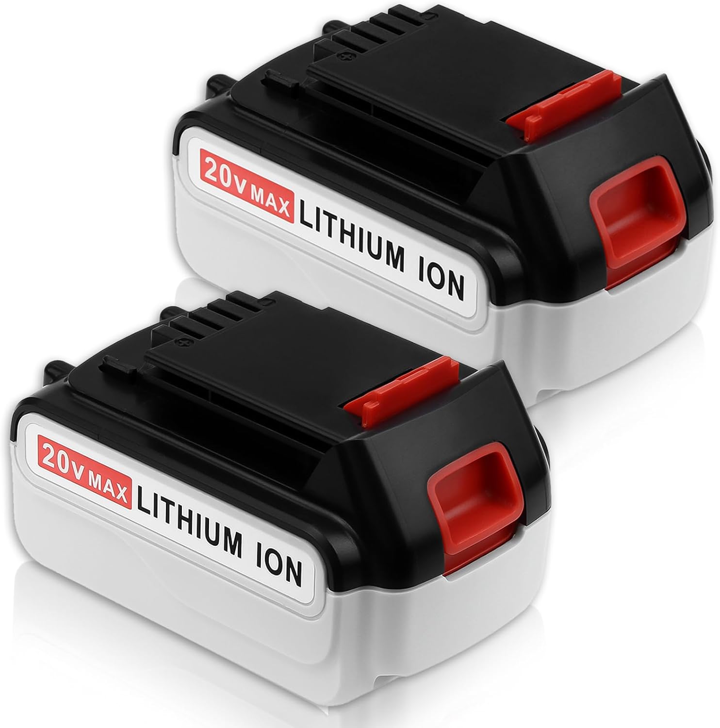 Paquete de 2 baterías de repuesto LB2X4020 para batería de litio de 20 V LB2X4020 LBXR20 LBXR20 LBX20 LBXR20 LBXR2020-OPE LBXR20B-2 para batería de