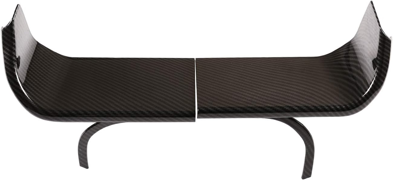 CHEYA Cubierta decorativa para tablero de instrumentos de automóvil ABS para Land Rover Defender 110 2020 (estilo de fibra de carbono)