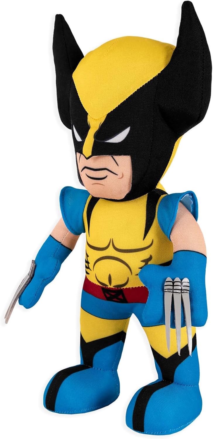 Bleacher Creatures Marvel’s Wolverine Deadpool Bundle figuras de felpa de 10 pulgadas