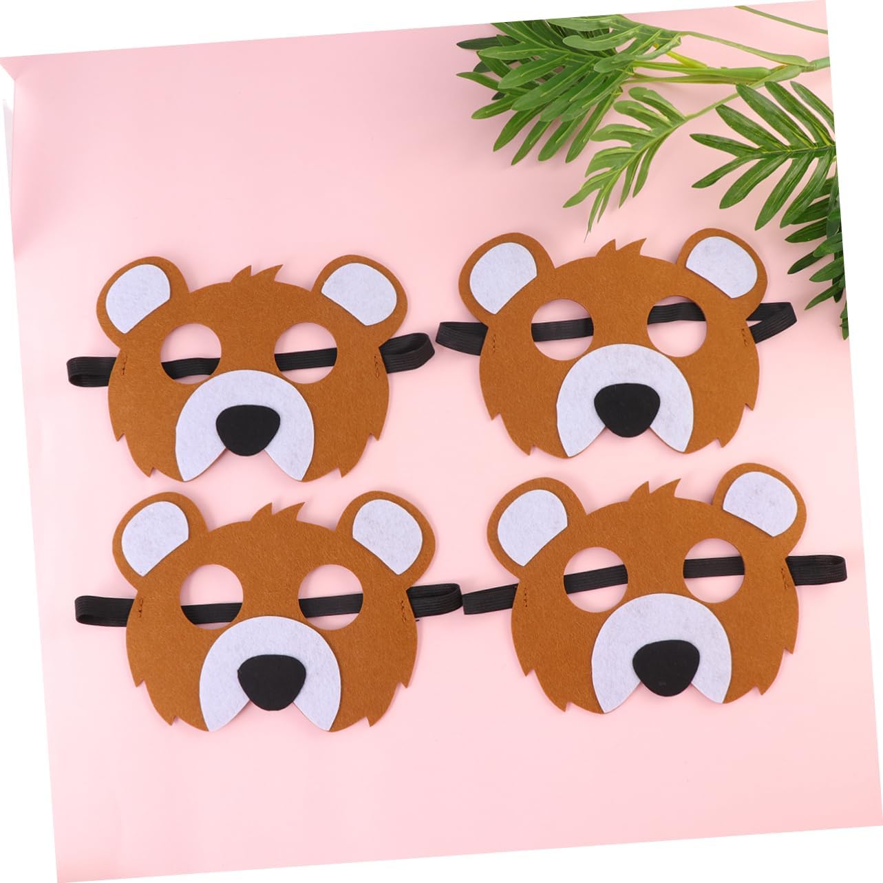 Toyvian Máscaras de animales para niños, 12 unidades, máscaras de animales para niños, máscaras con forma de animal, accesorios de rendimiento para