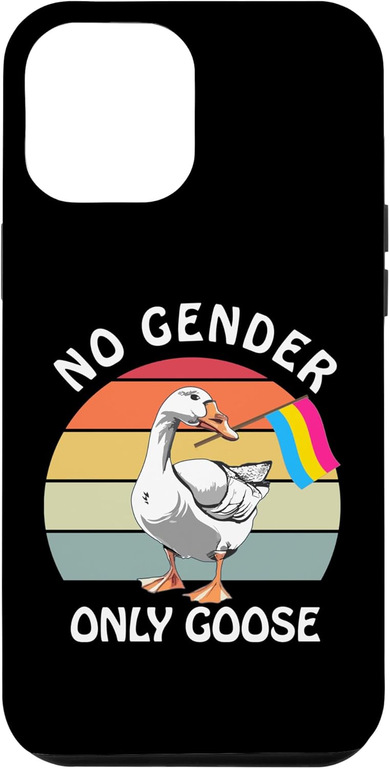 Funda para iPhone 12 Pro Max Pansexual Goose Bi Pride Flag Bi Pride Parade Flag LGBTQ