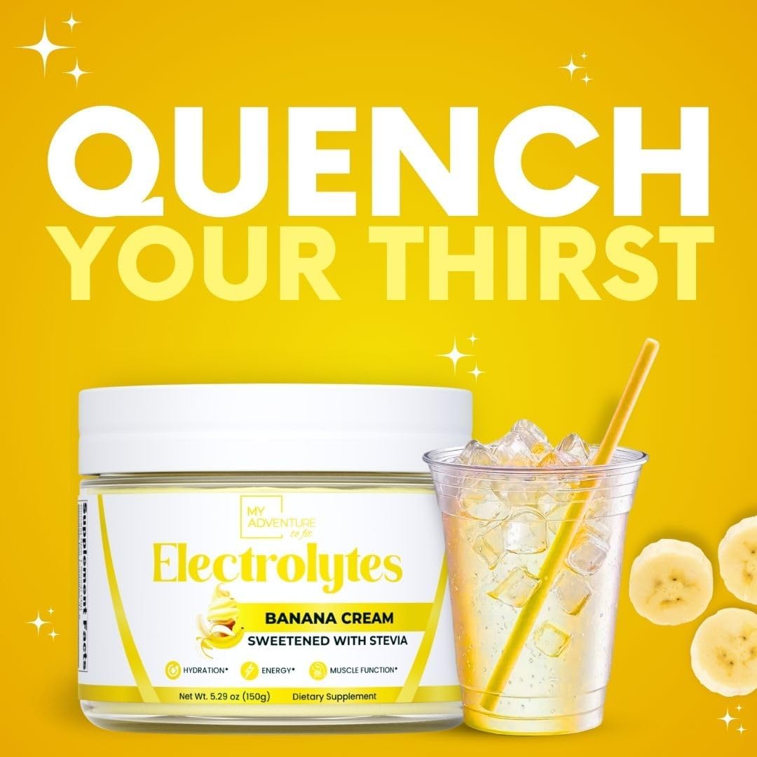 My Adventure to Fit Keto – Electrolitos en polvo sin azúcar, mezcla de electrolitos fabricada en los Estados Unidos para mujeres y hombres, bebidas
