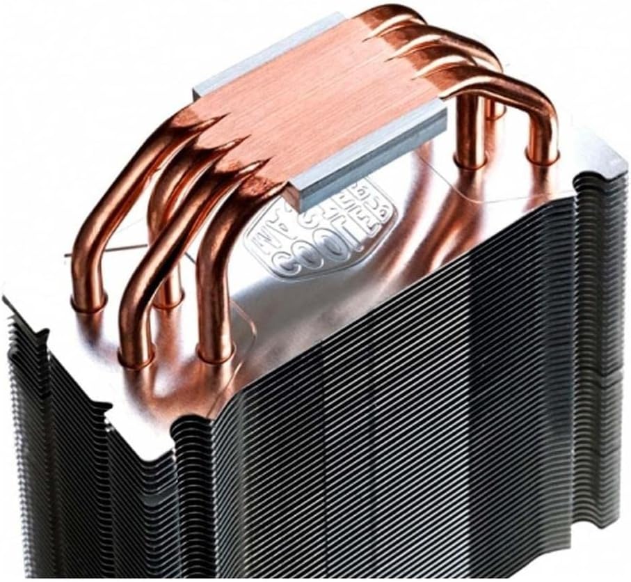 Enfriador híper compacto con doble tubería de contacto directo Cooler Master CPU , Hyper 212 LED