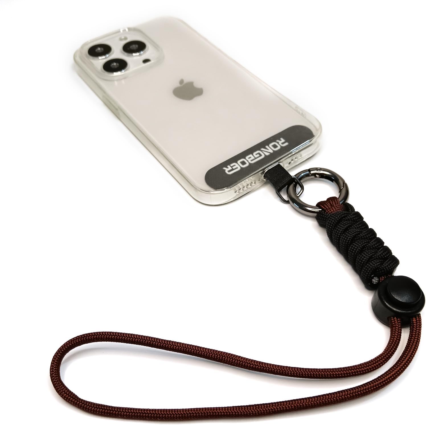 RONGBOER Correa de muñeca para teléfono celular, cordón para llaves para mujeres, correa de dijes para teléfono, cordón corto para llaves, llavero