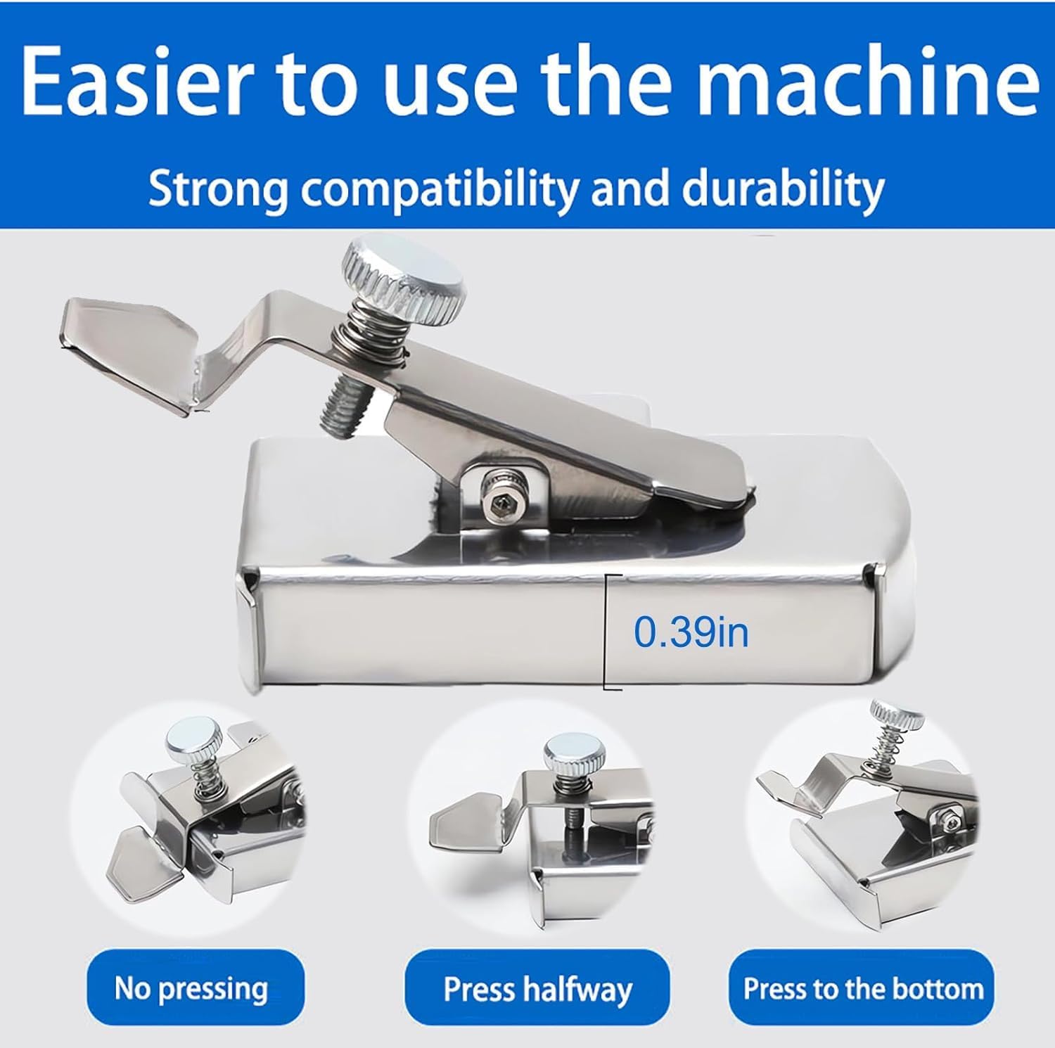 Guía de costura magnética para coser Buddy de 2 piezas, guía de costura magnética para máquina de coser, regla de guía de costura multifuncional de
