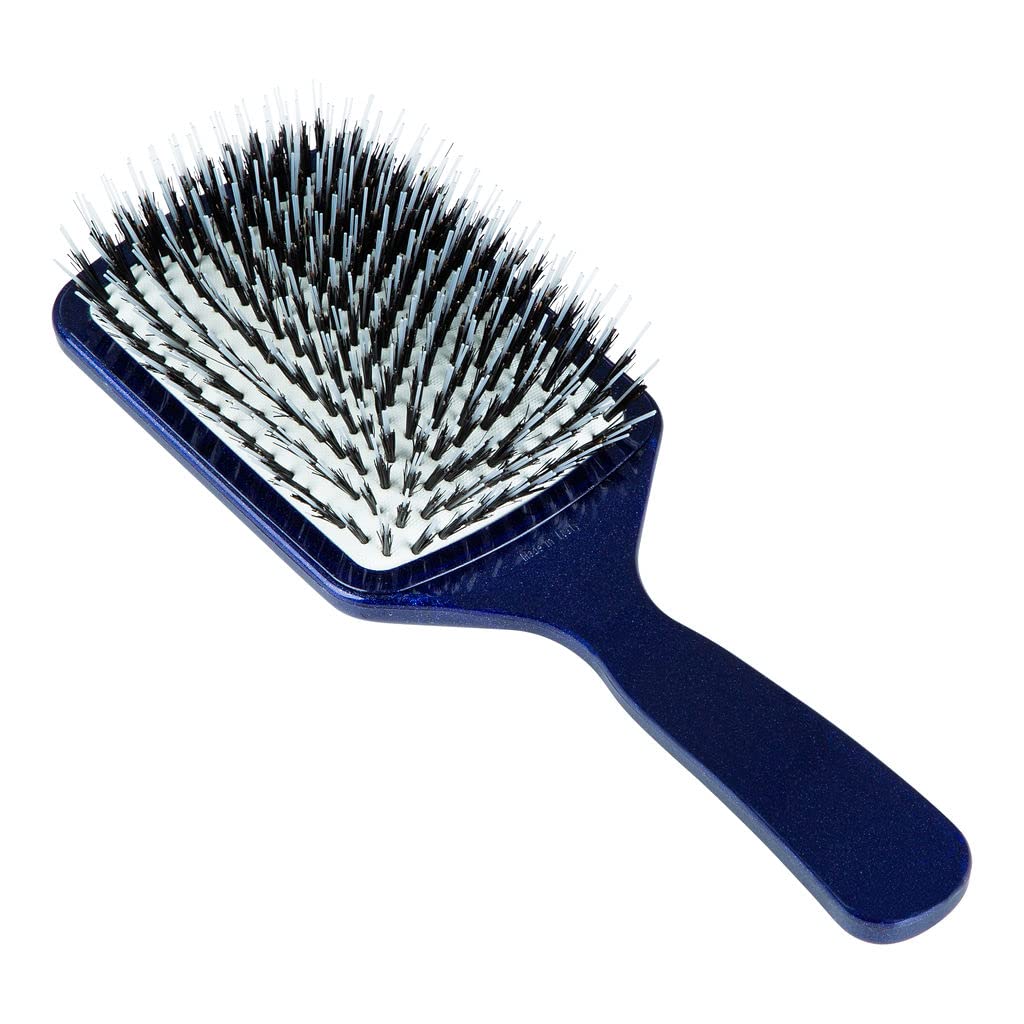 Cepillo cuadrado de paleta de gran longitud para extensiones de cabello Acca Kappa