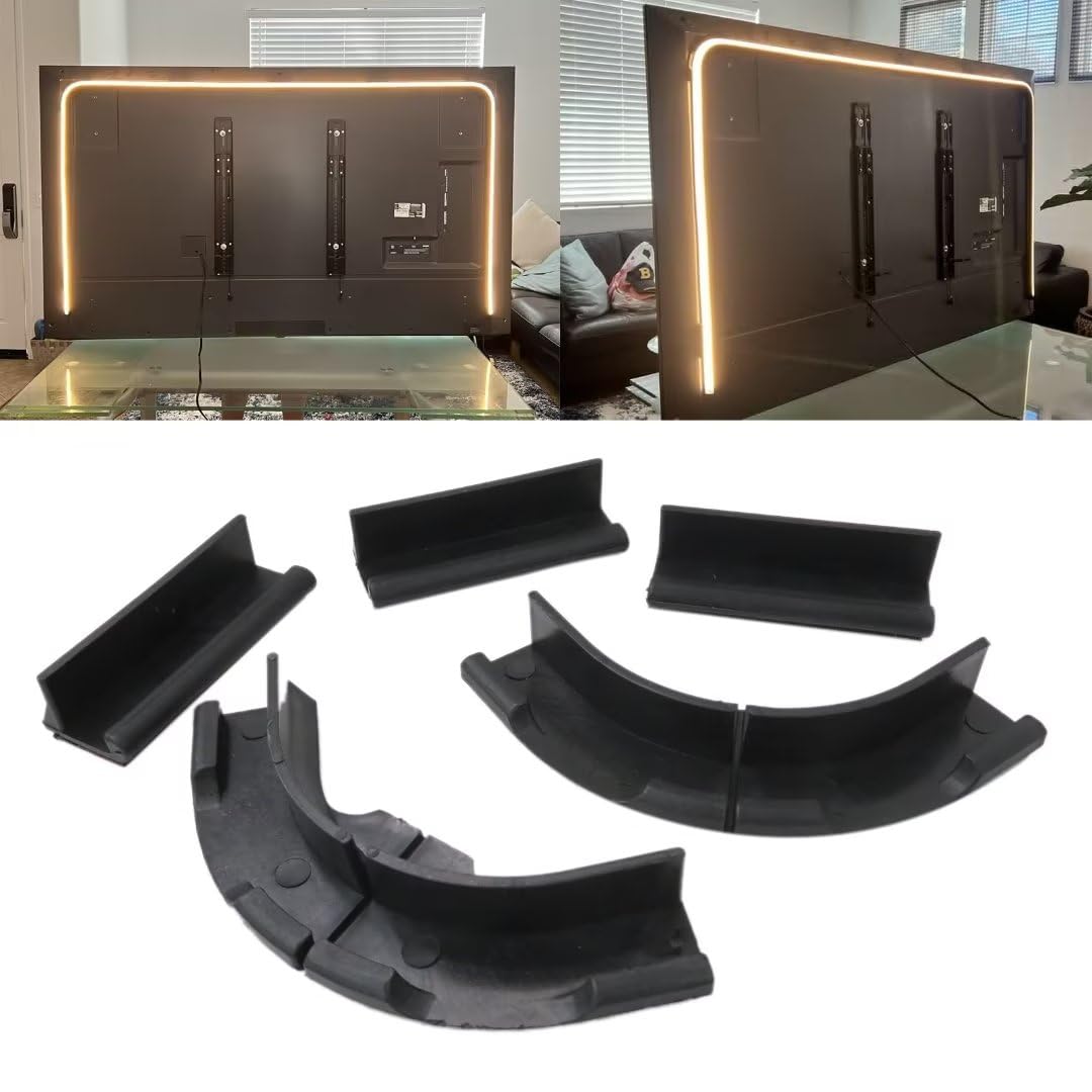 Juego de 5 soportes de montaje para tira de luz de gradiente Philips Hue Play