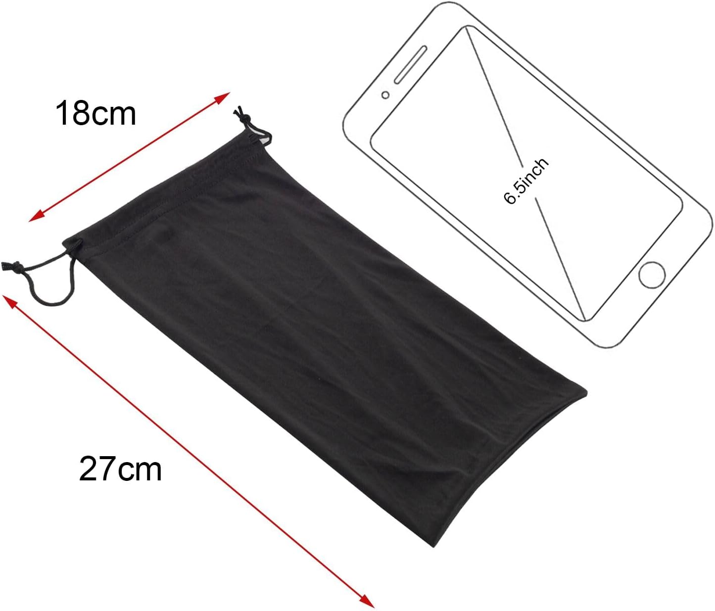 Bolsa para gafas de esquí, funda para Google de esquí, funda para gafas de esquí, bolsa de microfibra de Google para nieve, bolsa protectora de