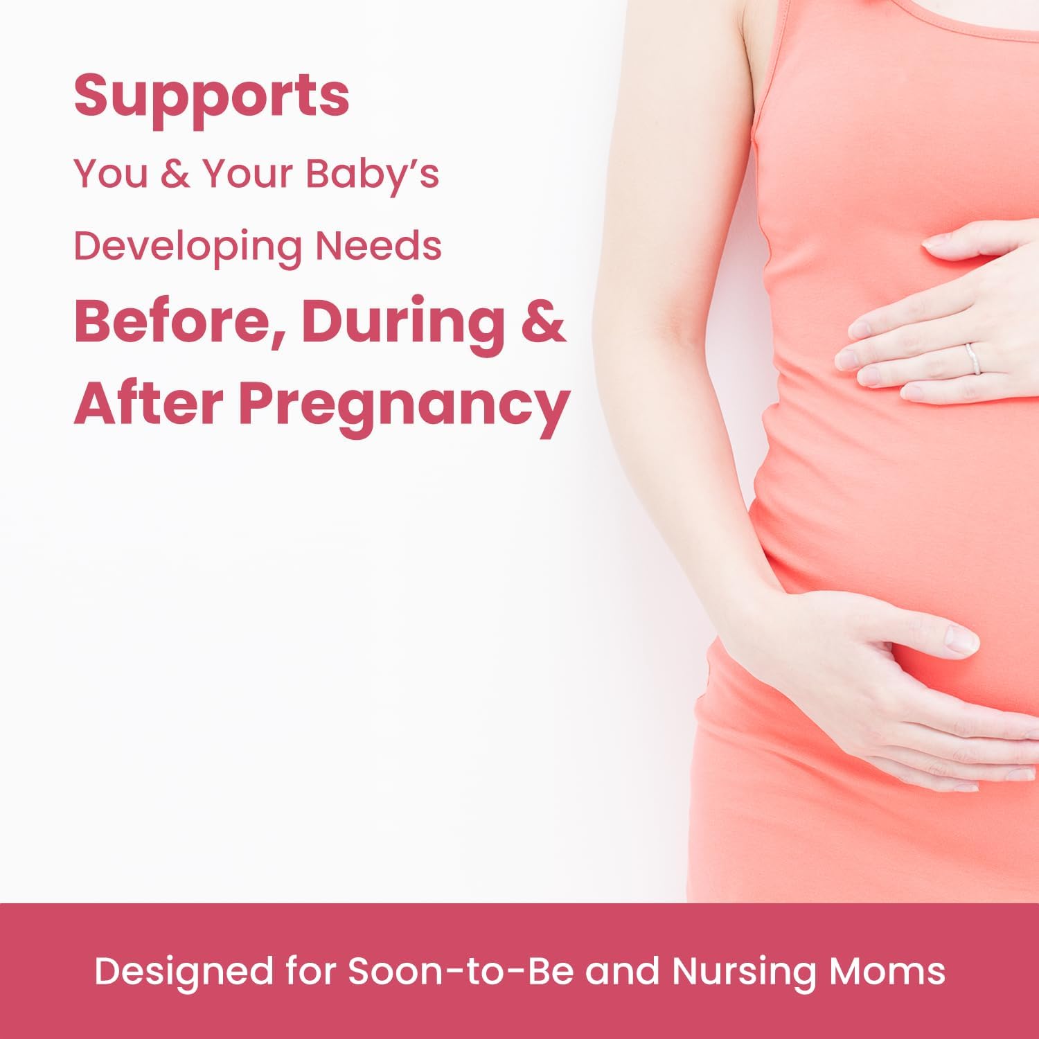 Multivitamínico prenatal y posnatal para mujeres  Vitaminas prenatales líquidas sin azúcar para mujeres con folato, colina y frutas orgánicas para