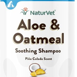 NaturVet Champú calmante de aloe y avena para perros y gatos 16 oz NaturVet Champú calmante de aloe y avena para perros y gatos 16 oz